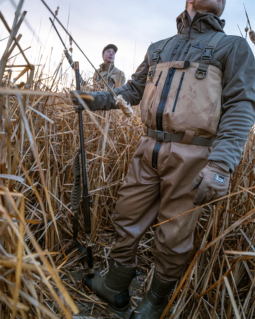 Black Label Elite Zipper Uninsulated Wader - Marsh Brown - Image 16