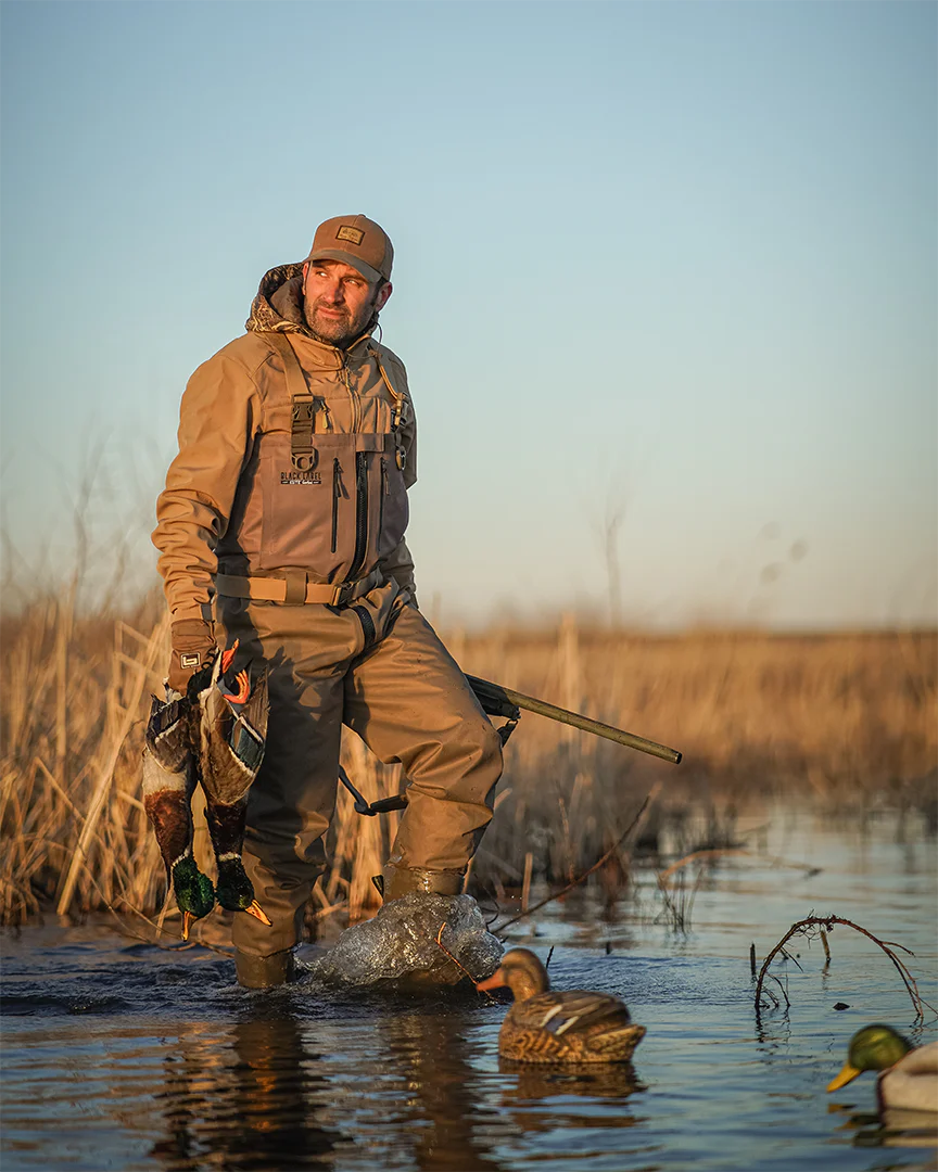 Black Label Elite Zipper Uninsulated Wader - Marsh Brown - Image 20