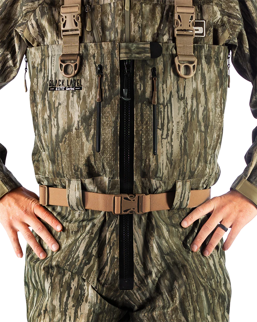 Black Label Elite Zipper Uninsulated Wader - Realtree Legacy - Image 5